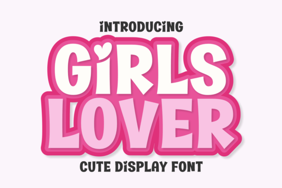 Girls Lover Font